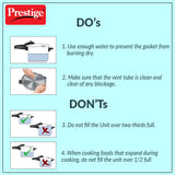 Prestige Popular Aluminium Pressure Cooker, Silver
