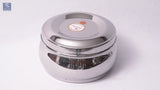 Stainless Steel Bulging Poori Dabba / Container - Round