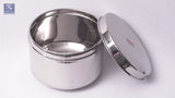 Stainless Steel Sambadam / Deep Dabba -  Food storage Container / Canister