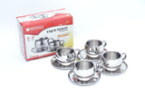 Mintage Cup & Saucer Double Wall (4+4 Set)
