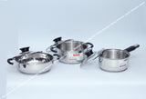 Vinod 3 Pcs Cookware Set