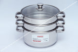Vinod Steamer 3 Tier 20 CM