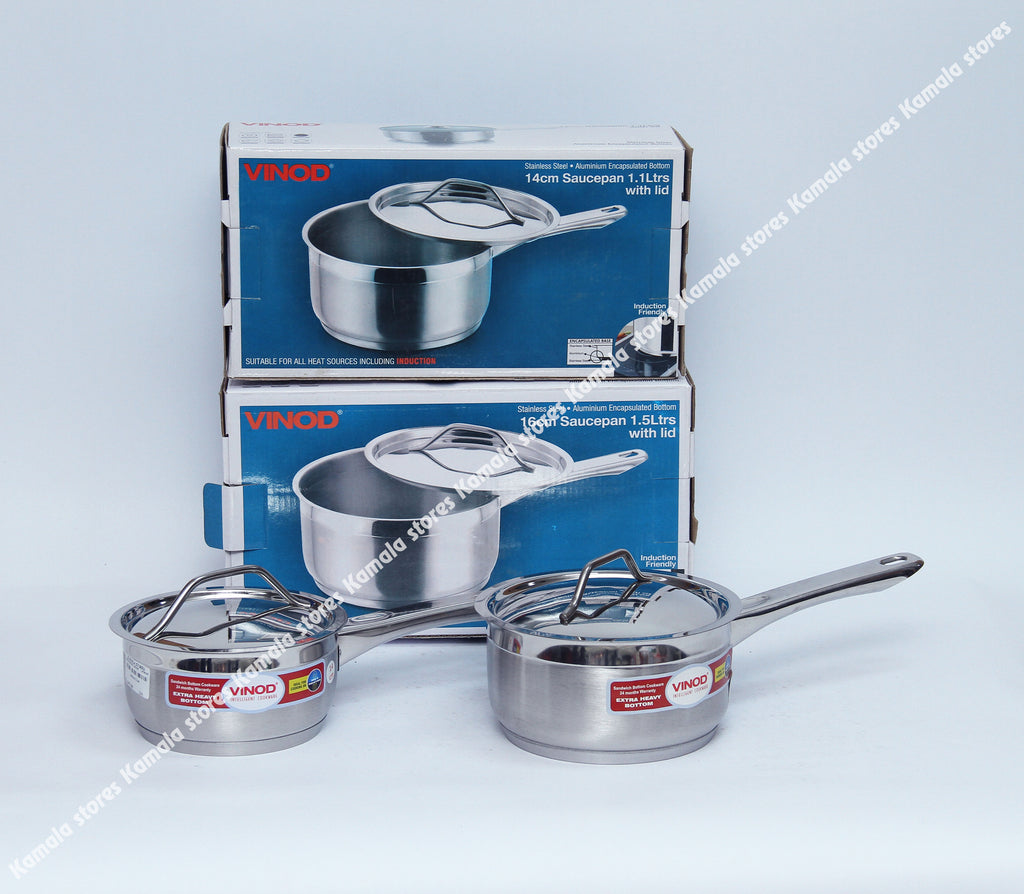 Kraft Stainless Steel Saucepan - Tea pan – Kamala Stores