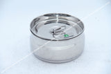 Stainless Steel Dish ( round dabba )