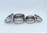 Stainless Steel Dish ( round dabba )