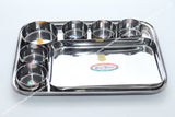 Stainless Steel Railway Dinner Set