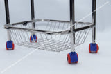 Stainless Steel Vegetable Trolley - Kitchen Trolley - 2 Tier