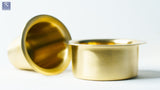 Brass Coffee Dabara / Davara Set Heavy -Matt Finish
