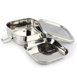 Stainless Steel Square Tiffen / Lunch Box