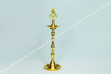 Brass Lamp Tamil Style - Vilakku Five Wick - Kuthu Vilakku