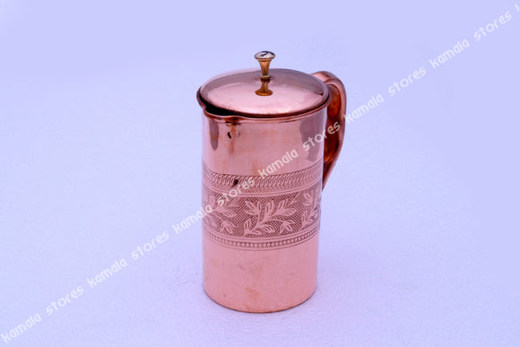 Copper Embossed with Jug