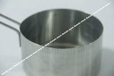 Stainless Steel Measuring Cups - Set of 4 Pieces