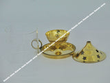 Borosil Brass Mangal Diya - Small