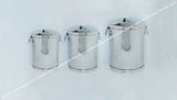 Mintage Stainless Steel Drum With Lid