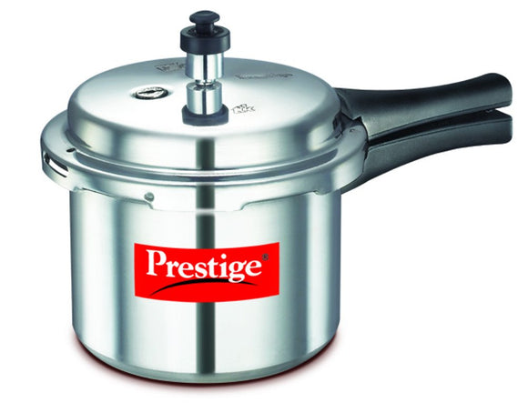 Prestige Popular Aluminium Pressure Cooker, Silver
