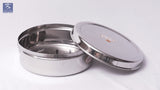 Stainless Steel Chapathi Dabba / Container - Round