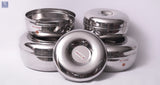 Stainless Steel Storage Dabba / Container - Unique Apple Shape