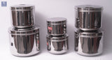 Stainless Steel Sambadam / Deep Dabba -  Food storage Container / Canister