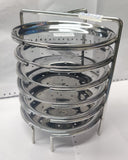 Stainless Steel Idiyappam / Seva Plates with Stand - Multipurpose stand -Easy to Handle - Santhagam
