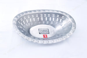 Stainless Steel Oval Rotti Plate