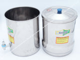 Stainless Steel Water Filter - White Line