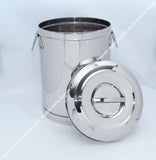 Mintage Stainless Steel Drum With Lid