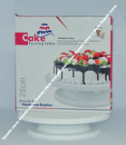<transcy>घूर्णन / परिक्रामी केक स्टैंड / केक सजा स्टैंड - 360 डिग्री</transcy>