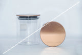 Goodhomes Glass Jar GHJ 2014 / Storage Container with Copper Lid - 660 ml