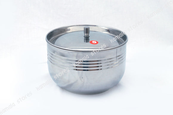Stainless Steel Container tall with Inner Lid