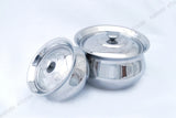 Stainless Steel Serving Dish with Lid - Pot Model
