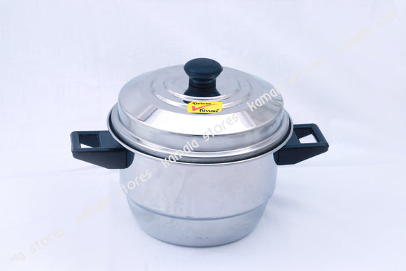 Stainless Steel Mini Idly Pot with Lid, 20 Mini Idly