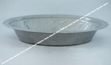 <transcy>स्टेनलेस स्टील डिजाइन पराठ- थंबूलम प्लेट्स - 100 पीसी सेट - 28 सेमी</transcy>