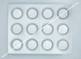 Aluminium Muffin Bakeware Tray / Cup Cake Mould - 12 Slot