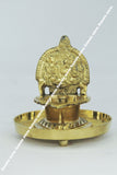 Borosil Brass Diya Medium - Shree Ganapathy Vilakku